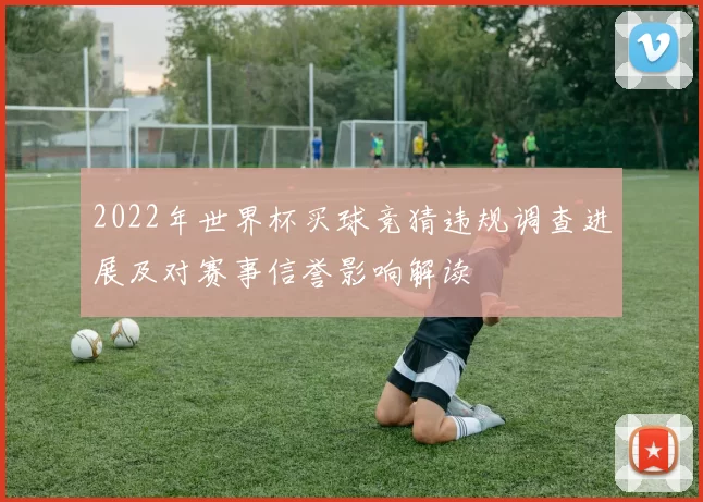 2022年世界杯买球竞猜违规调查进展及对赛事信誉影响解读
